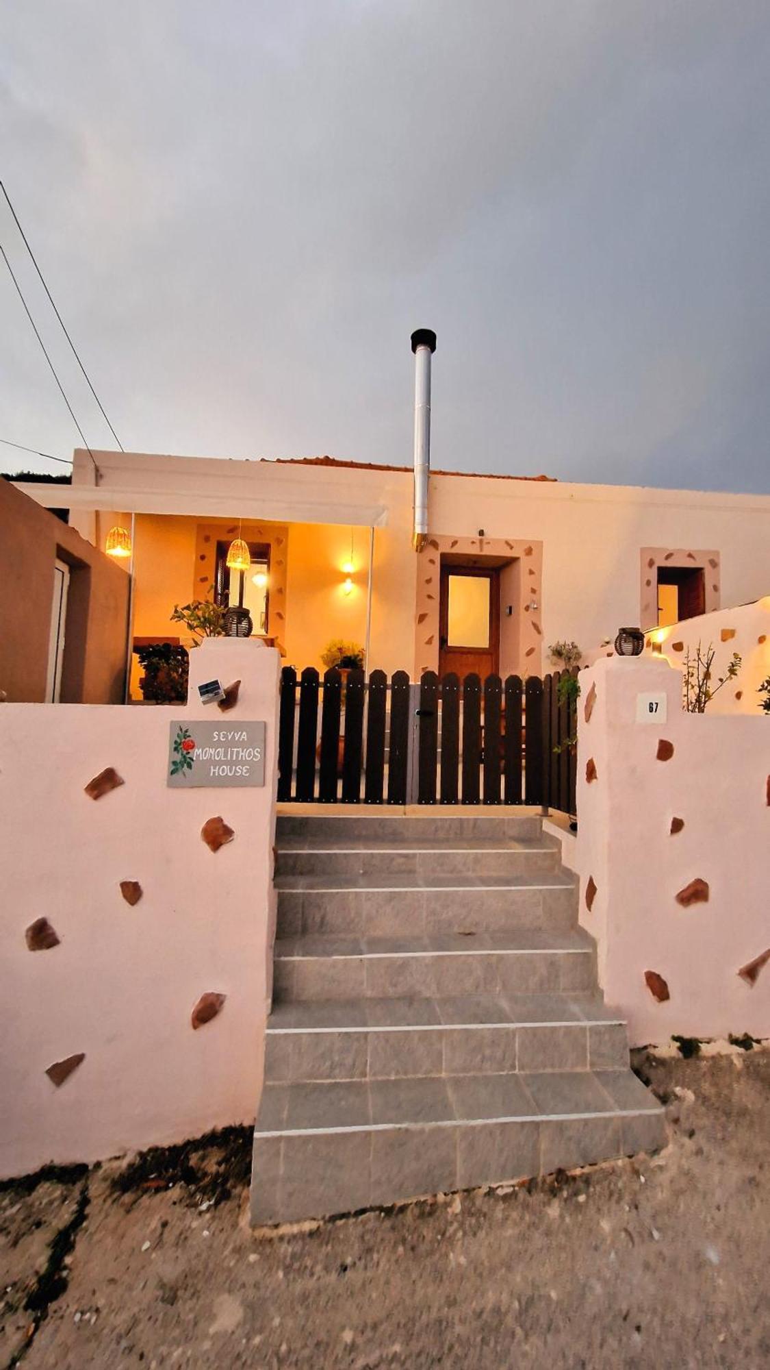 Villa Seva Monolithos House Esterno foto